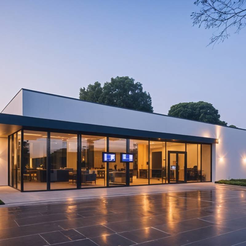 Modularer Büropavillon 108 m² – ZEZ PRO
