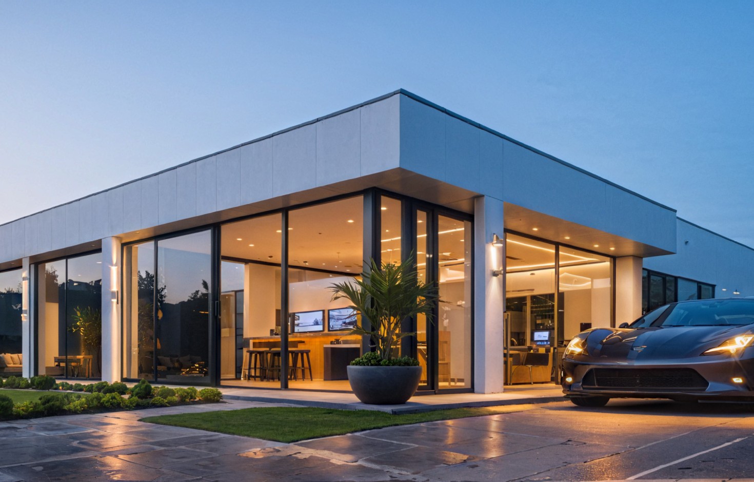 Modularer Bürocontainer ZEZ PRO 108 m²