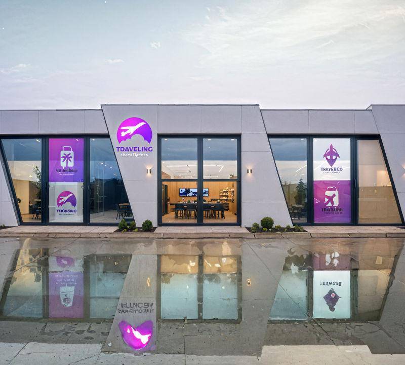Dienstleistungsgebäude, Showroom 72m², mit den Maßen 12,0 x 6,0 x 3,2m