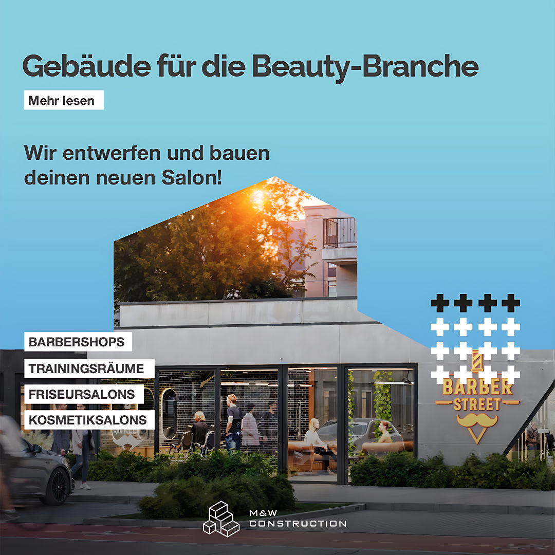 Gebäude für die Beauty-Branche