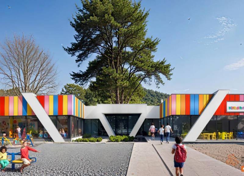 Kindergarten-Pavillon 306 m²